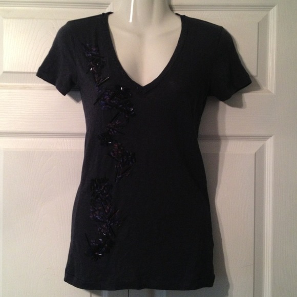 ❌SOLD on eBay❌ J. Crew Top XS Dark Blue Shirt