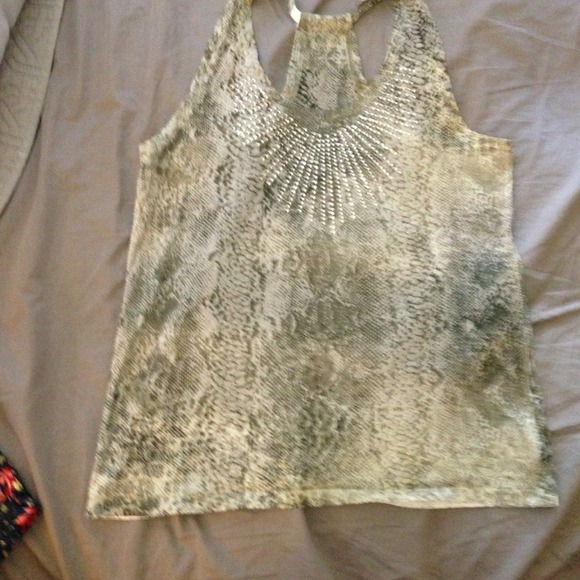 Calvin Klein snake print top