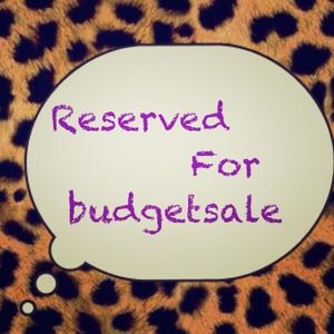 Reserved bundle for budgetsale