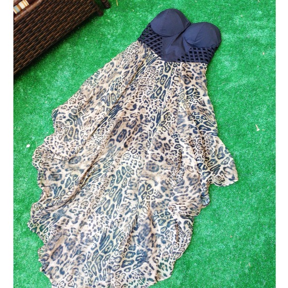 🚫RESERVED BUNDLE🚫Leopard Maxi Dress.