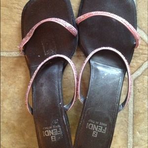 Authentic Fendi Sandals