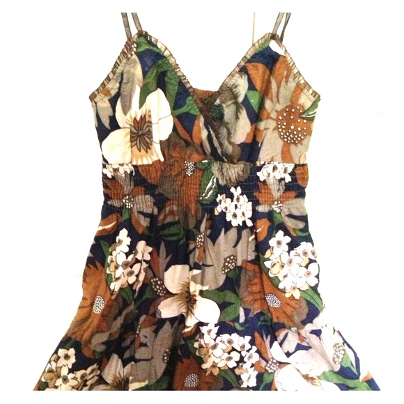 Beautiful floral printed sun dress