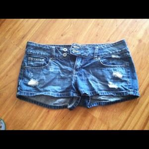 Denim Charlotte Russe shorts size 4