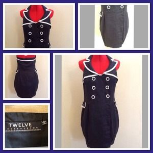 Reserved for @10X. Twelve nautical inspired dress.