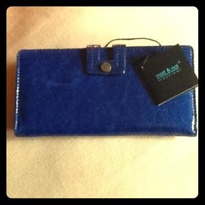 Matt And Nat Royal Blue Leather Wallet