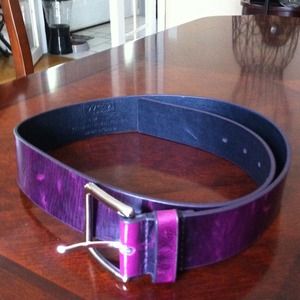 NWOT WCM NY Genuine Leather Belt
