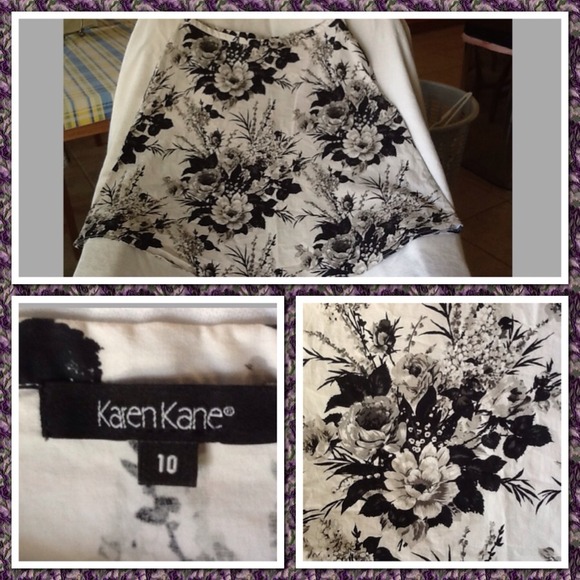 Karen Kane rose skirt.