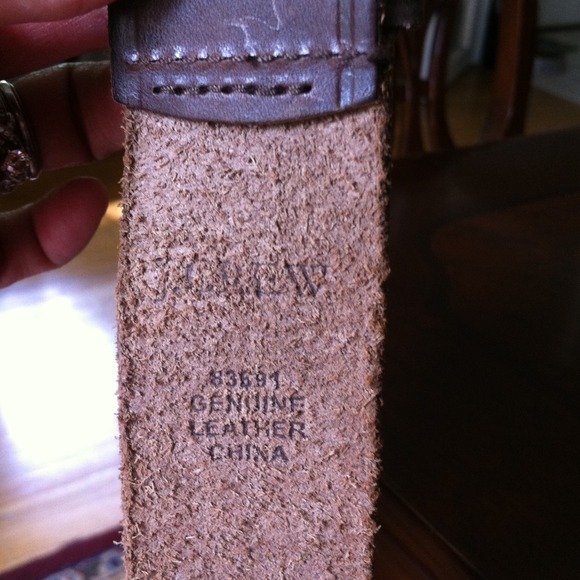 JCrew Genuine Leather Belt