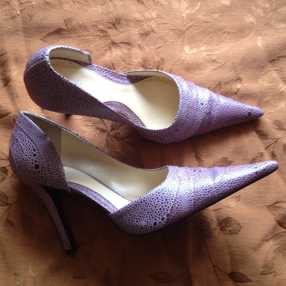 Lavender pumps