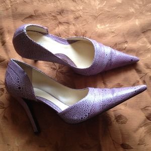 Lavender pumps