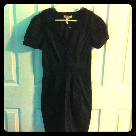 Bcbgeneration black dress with pockets