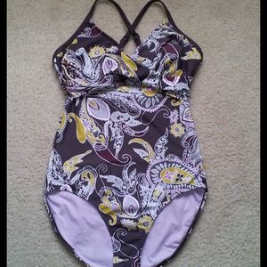 One Piece Bathing Suit by ATHLETA  SZ 2. NWOT
