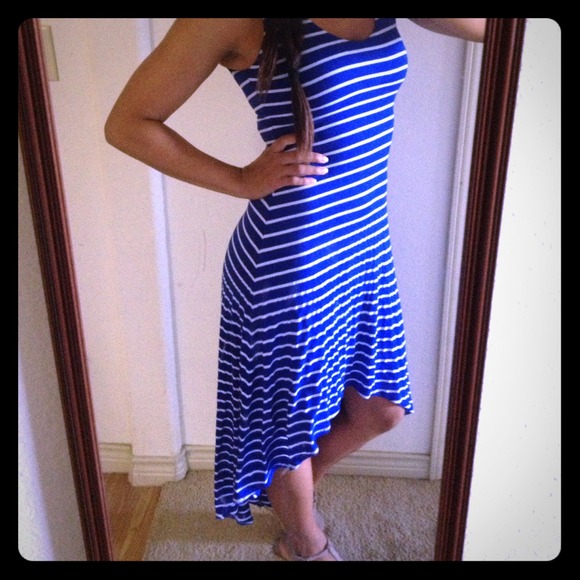 Bebe hi-lo Maxi Dress