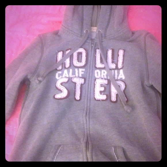Hollister hooded zip up size medium - Picture 1 of 2