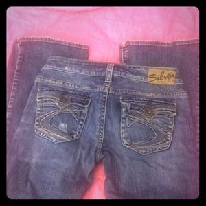 Silver brand flared jeans