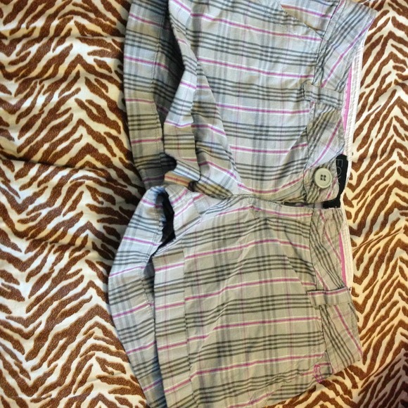 Fox Plaid Shorts