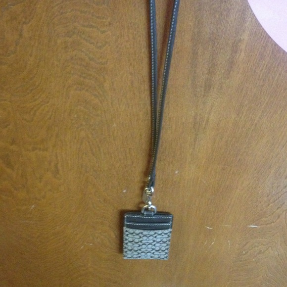 Coach lanyard
