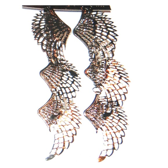 Angel wing earring