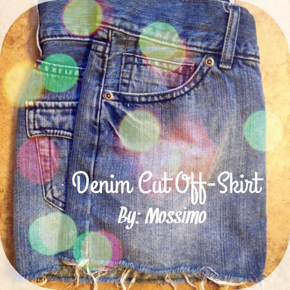 Denim skirt