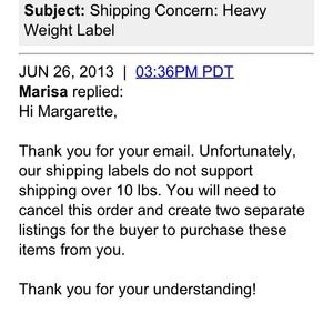 Luggage Set Shipping