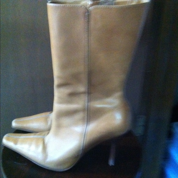 Diba tan leather boots