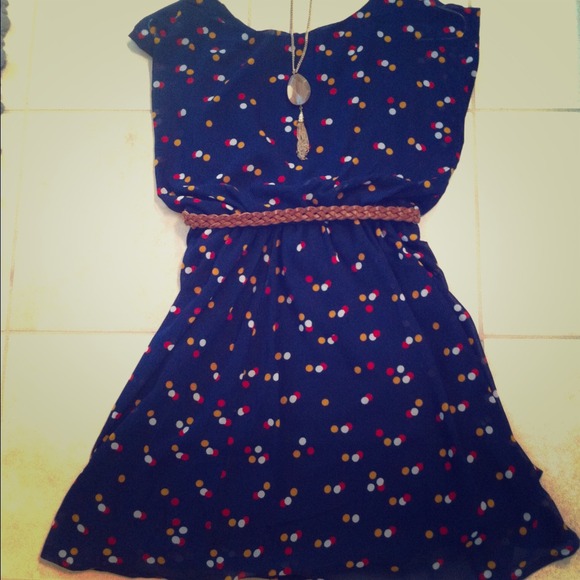 ***Sold***NWT navy dress
