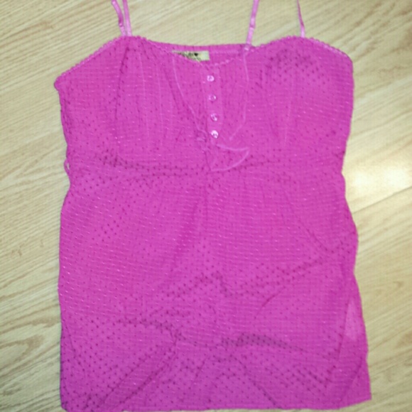 Hot pink new tank worn once