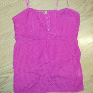 Hot pink new tank worn once