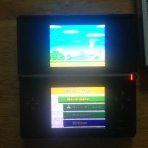 Nintendo DS Lite with 4 games