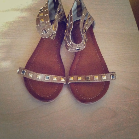 Gladiator Sandals, beautiful. Never worn.