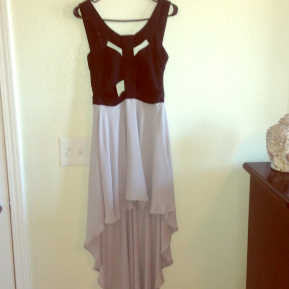 Sexy cut out hi low dress PRICE REDUCTION
