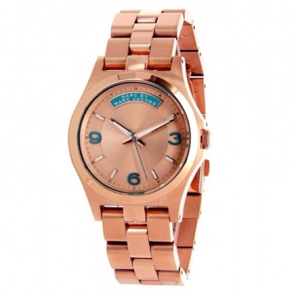 Marc Jacobs Rose Gold Watch 43mm
