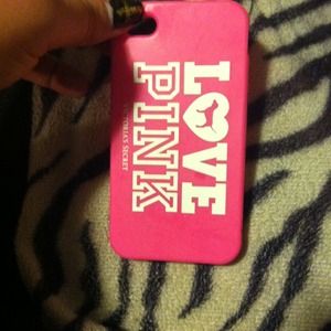 🌟Hold Victoria's Secret pint iPhone 4/4s case