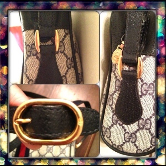 🔵SOLD LOCALLY🔵 💯% AUTHENTIC VINTAGE GUCCI BAG🌹 - Picture 3 of 4