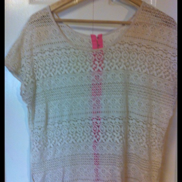 Bundle for @cjflores31 Zara lace tee & sweater