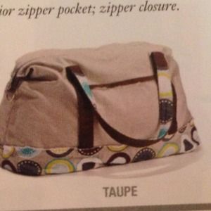 thirty-one Retro Metro Weekender in taupe