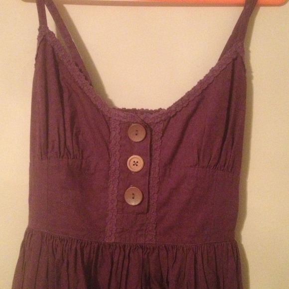 Plum Summer Dress - Picture 2 of 4