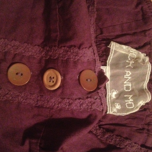 Plum Summer Dress - Picture 3 of 4