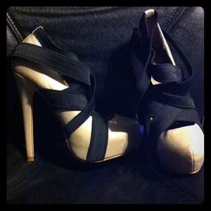 5 1/2 inch strap heel