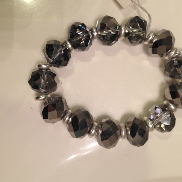 Stretchy Giant Jewel Bracelet