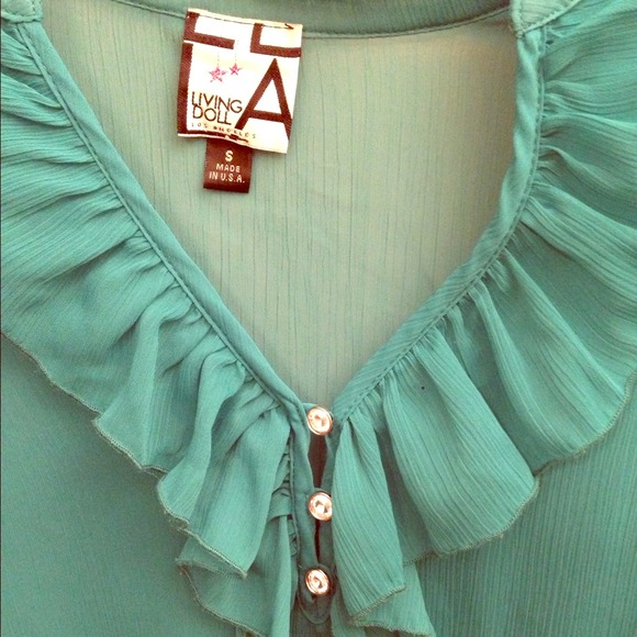 *Traded* LA Living Doll Boutique shirt w bling
