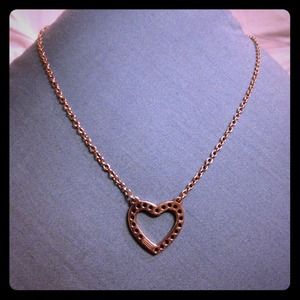 {{{{{{RESERVED}}}}}}} Coach Heart Necklace