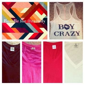 VS Vnecks and Boy Crazy Tank Bundle