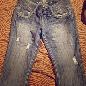 Almost Famous Cute Boot Cut Jeans