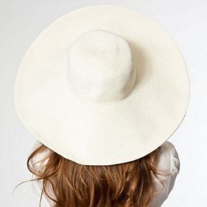 American Apparel Creme Floppy Hat