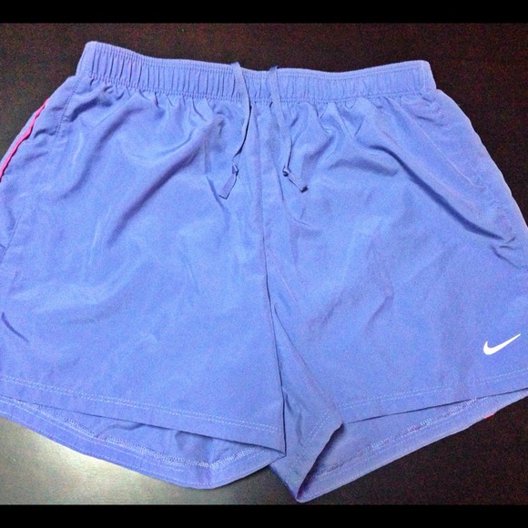 Nike running shorts. Small. Purple and pink.