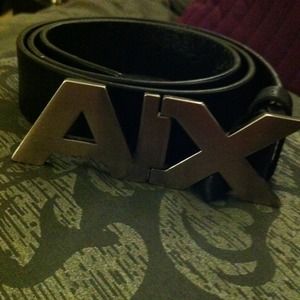 Unisex Armani Exchange fashion belt