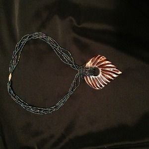 Gypsy animal bone necklace