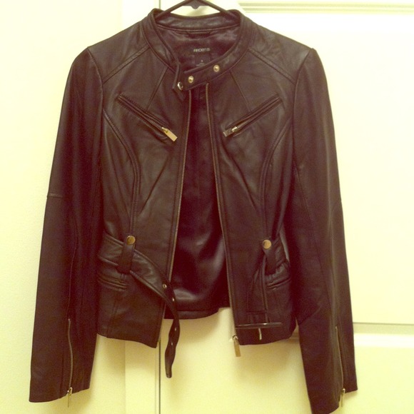 Black Leather Jacket - Picture 1 of 3
