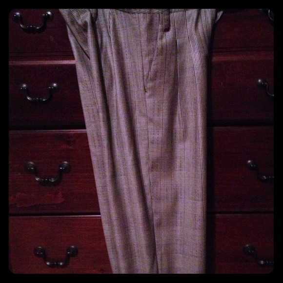 Preppy cropped pants